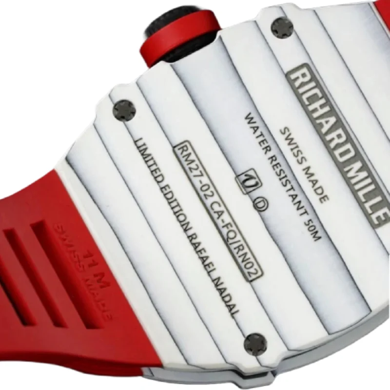 Richard Mille RM 27-02 Tourbillon “Rafael Nadal” Red Rubber Exceptional Replica 1:1