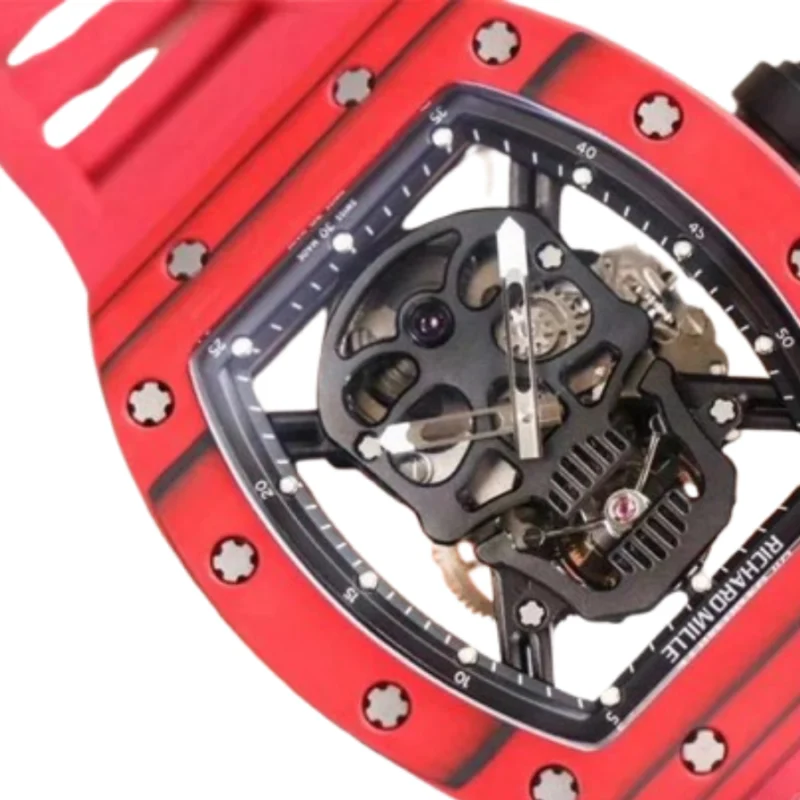 Richard Mille RM 52-01 Tourbillon Red Case Pro Clone 1:1