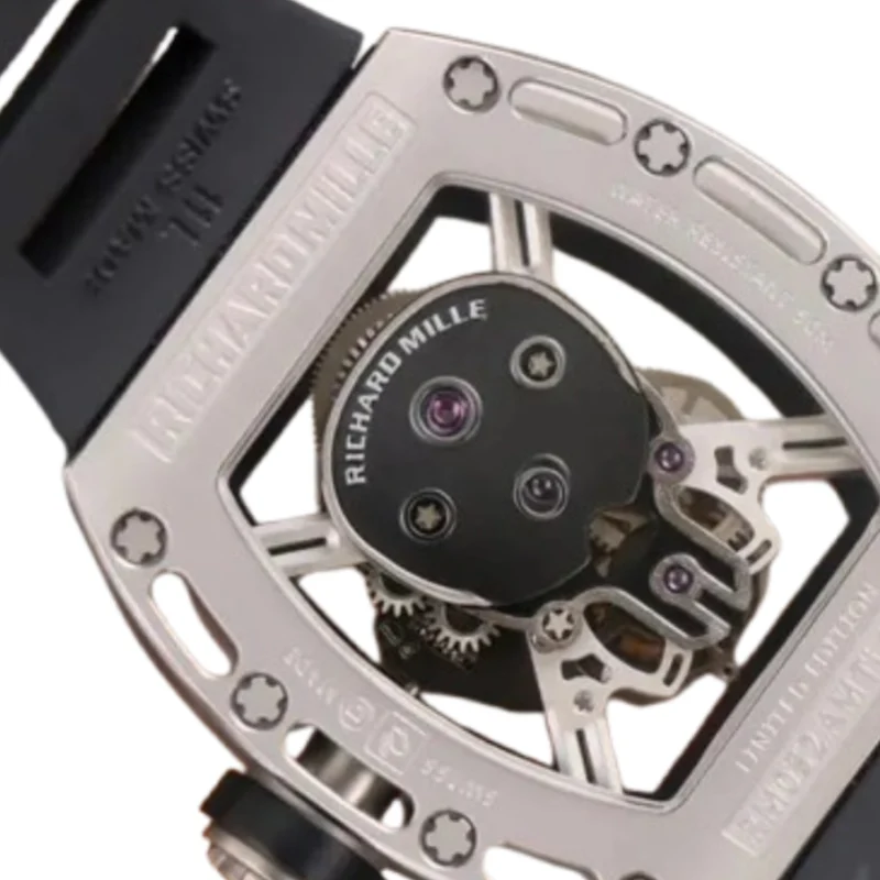 Richard Mille RM 52-01 Tourbillon “Skull” Grey Exclusive Clone Edition