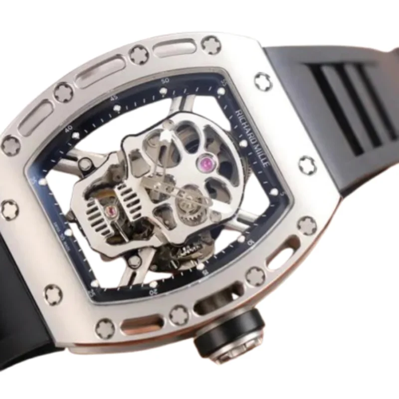 Richard Mille RM 52-01 Tourbillon “Skull” Grey Exclusive Clone Edition