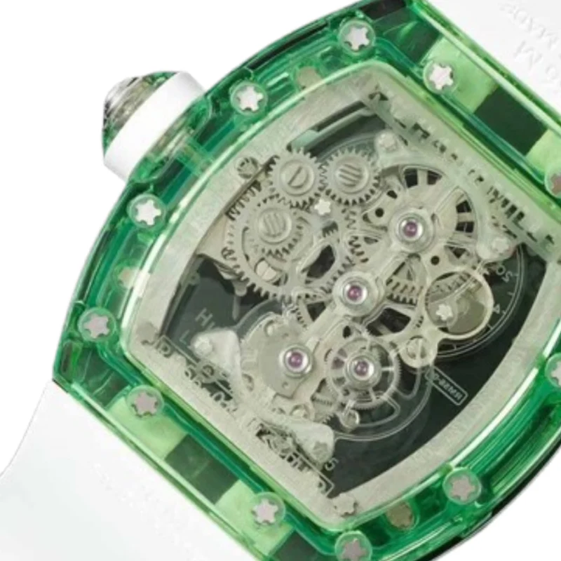 Richard Mille RM 56-01 Tourbillon Green Transparent Superior Replica