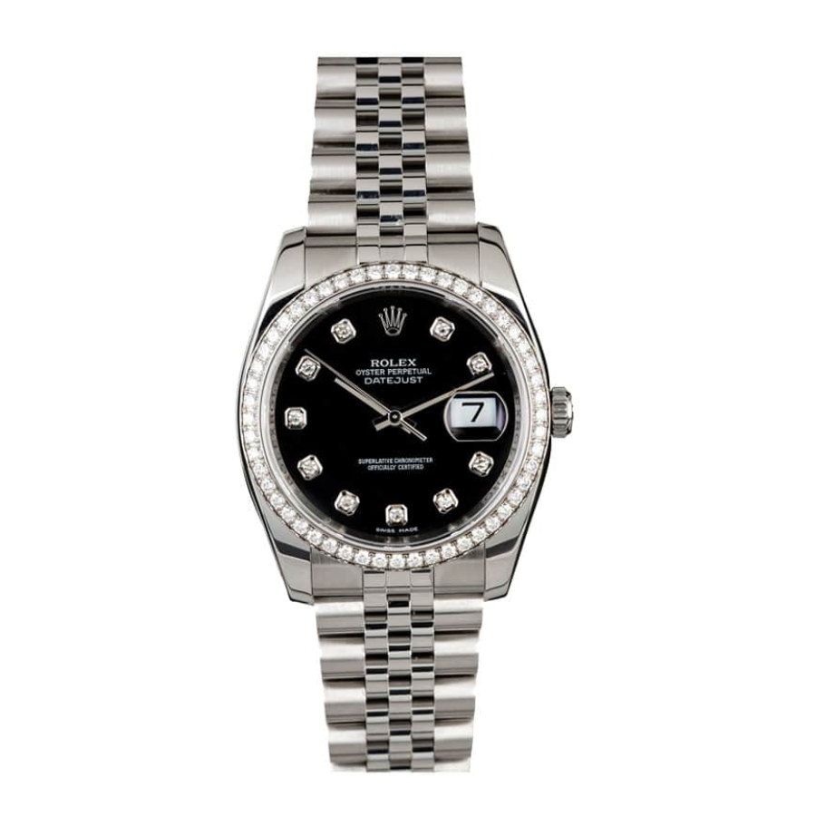Rolex Datejust 116234 “Black Dial” Premium Clone