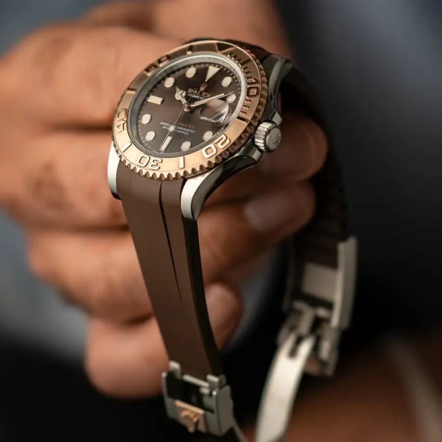 Rolex – Yacht-Master – Rubber Strap – Brown