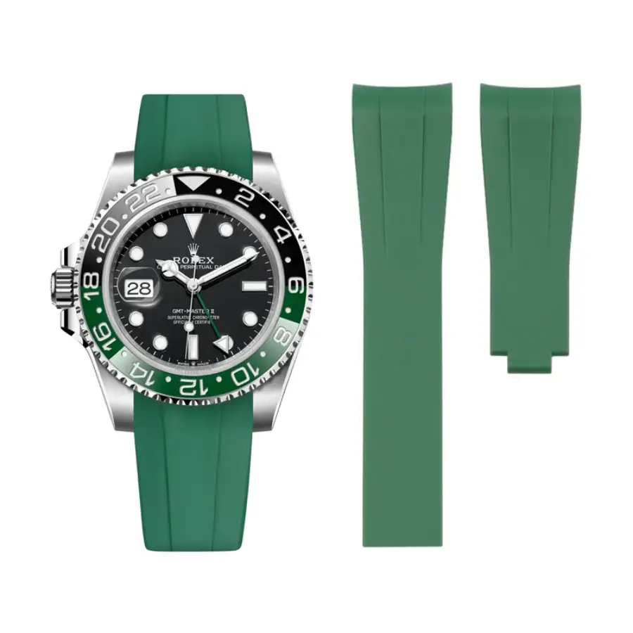 Rolex – GMT-Master – Rubber Strap – Green