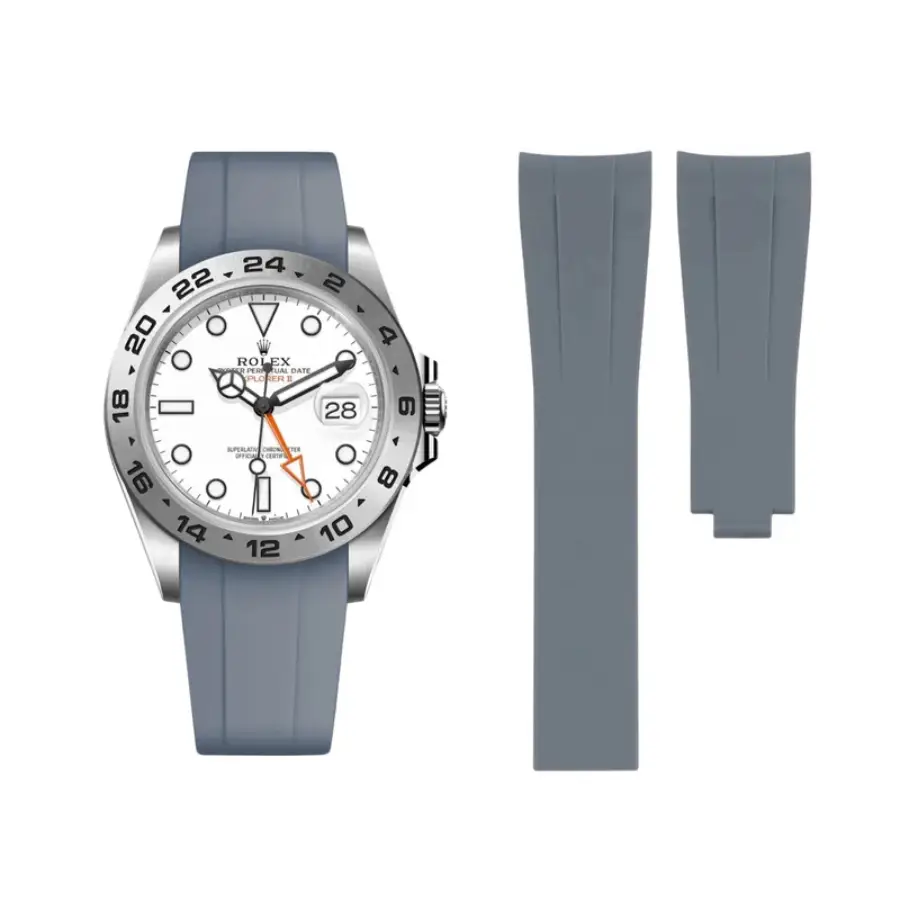 Rolex – Explorer II – Rubber Strap – Grey
